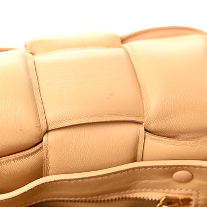 Bottega Veneta Nappa Maxi Intreccio Padded Cassette Crossbody Bag Almond 10 of 10