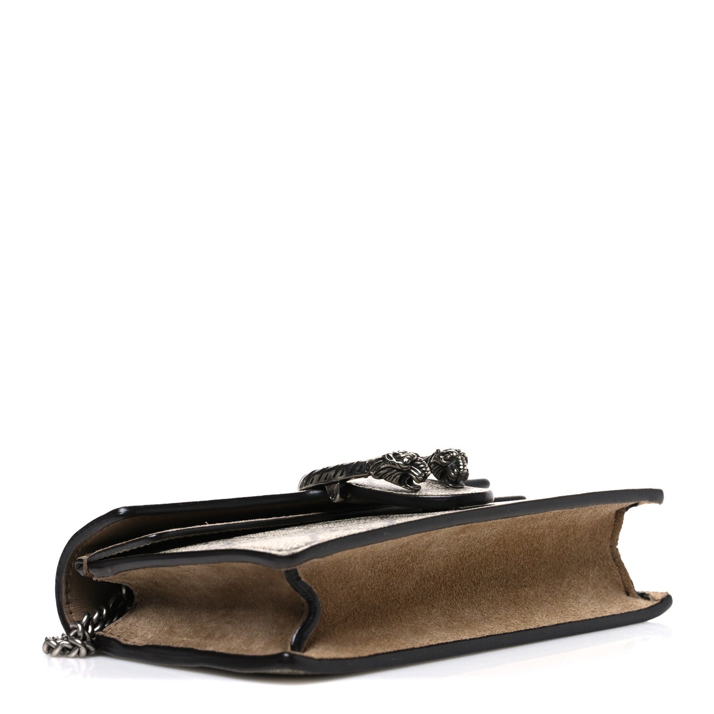 GG Supreme Monogram Super Mini Dionysus Shoulder Bag Taupe