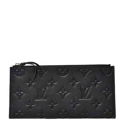 Louis Vuitton Empreinte Felicie Chain Wallet Zippered Insert Black 1 of 5