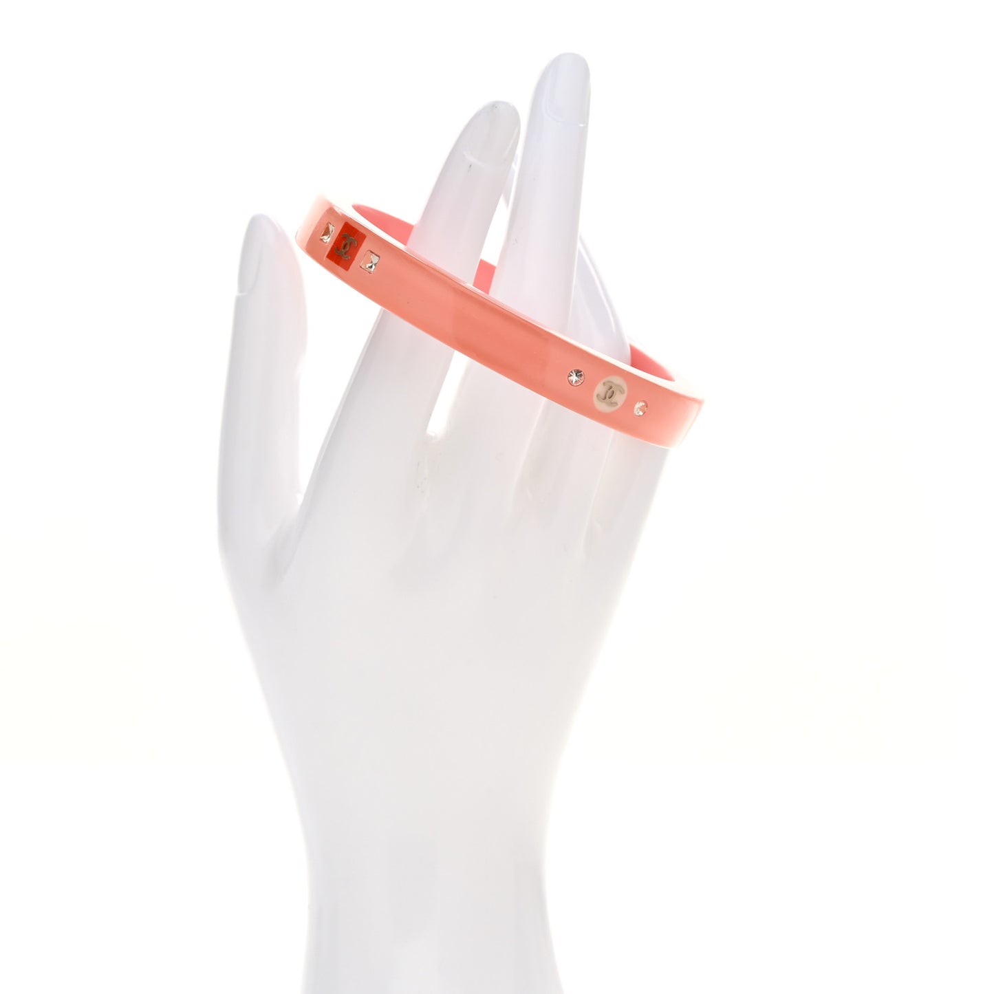 Resin Crystal CC Bangle Pink