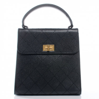 Chanel Caviar Mademoiselle Kelly Flap Bag Black 1 of 7