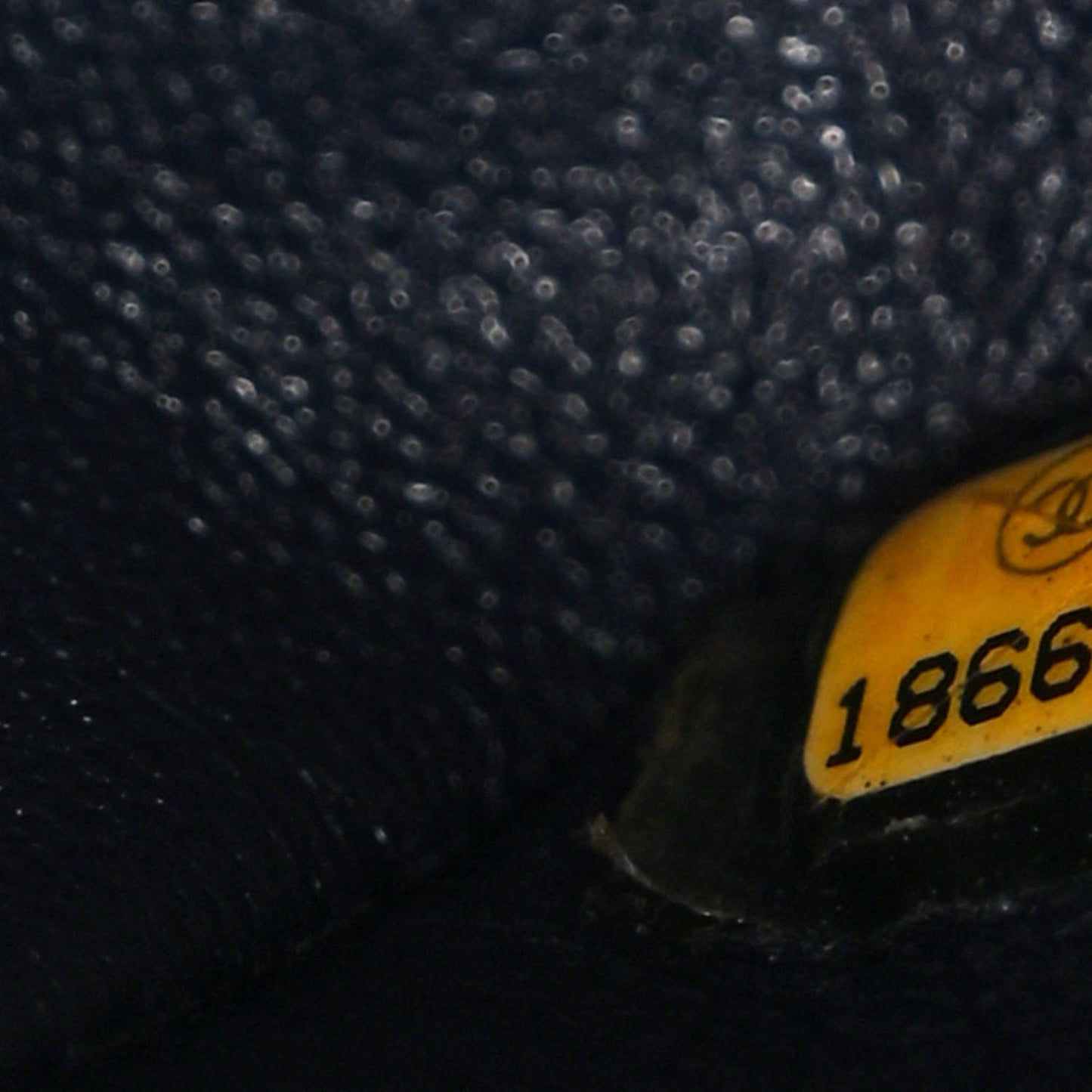 Caviar Quilted Medium Double Flap Navy