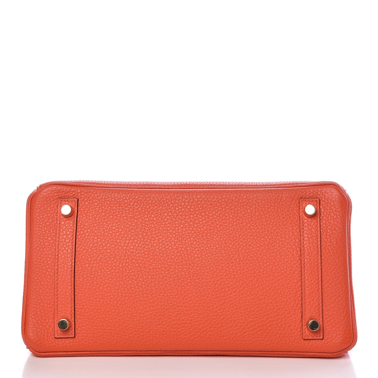 Hermes Togo Birkin 30 Orange Poppy 6 of 37