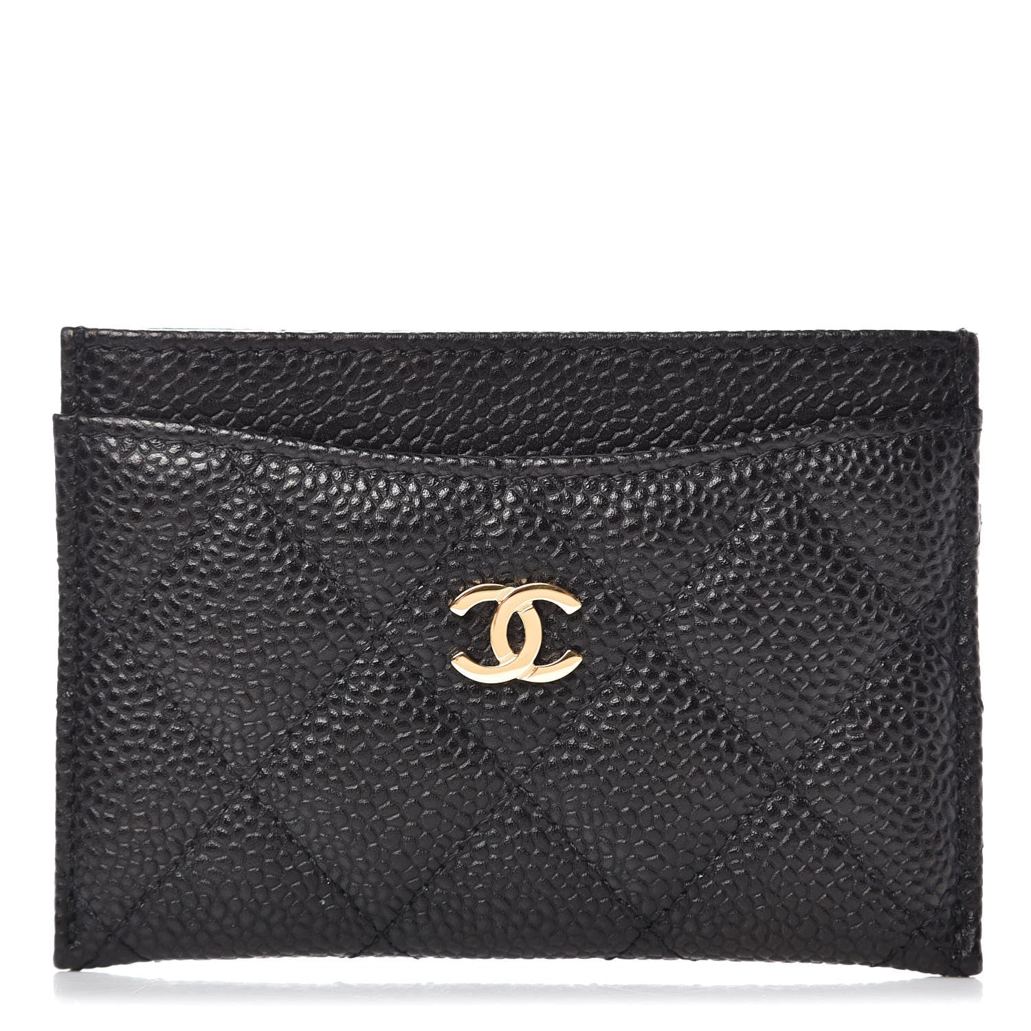 Chanel Caviar Quilted Card Holder Black 1 of 9