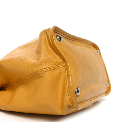 Chanel Calfskin Natural Beauty Tote Yellow 9 of 11
