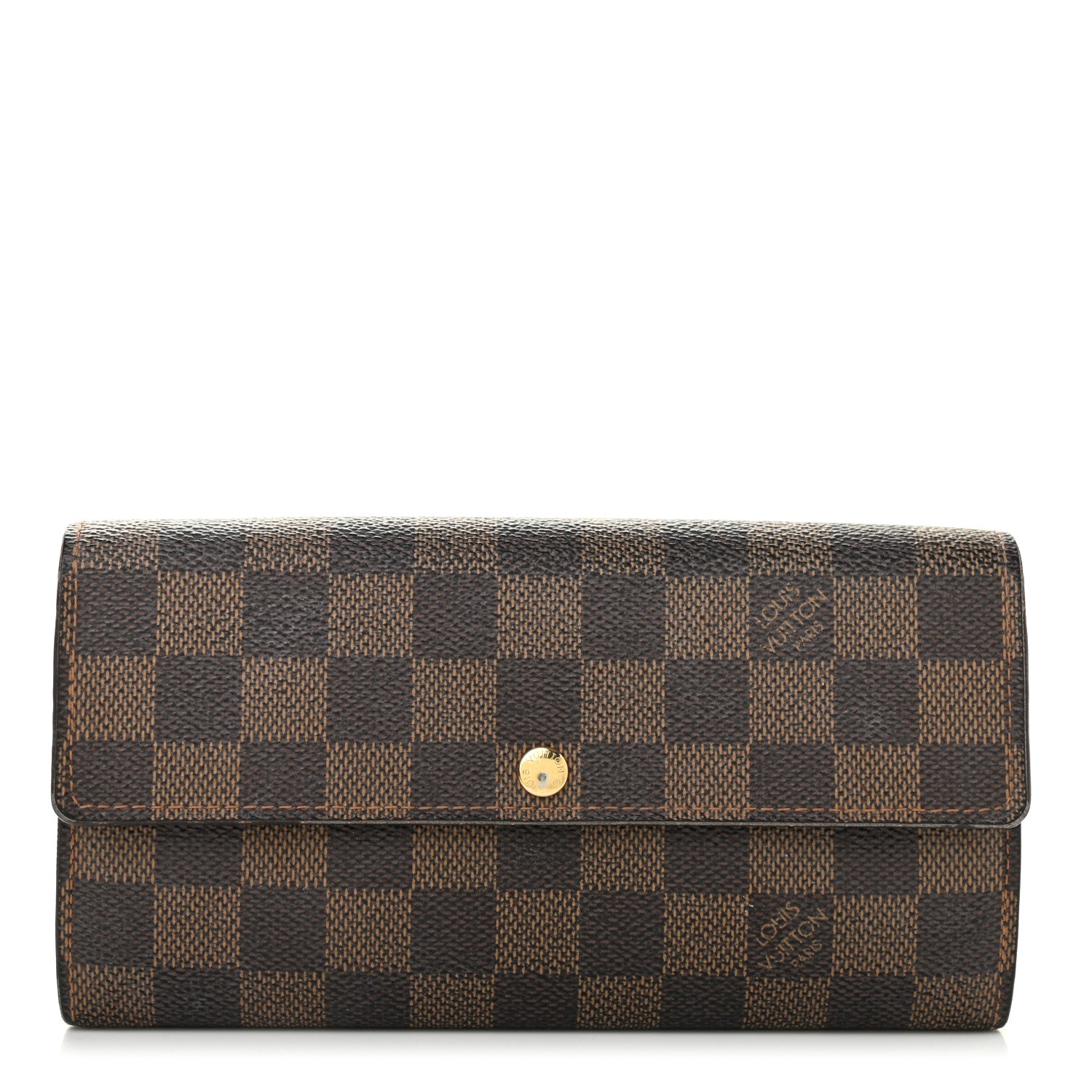 Louis Vuitton Damier Ebene Sarah Wallet 1 of 22