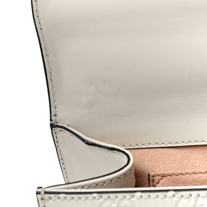 Gucci Guccissima Small Padlock Shoulder Bag White 13 of 13