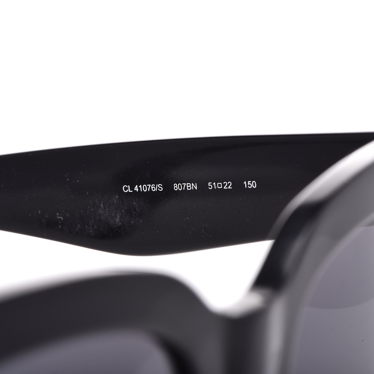 Celine Tilda Sunglasses CL 41076/S Black 5 of 7
