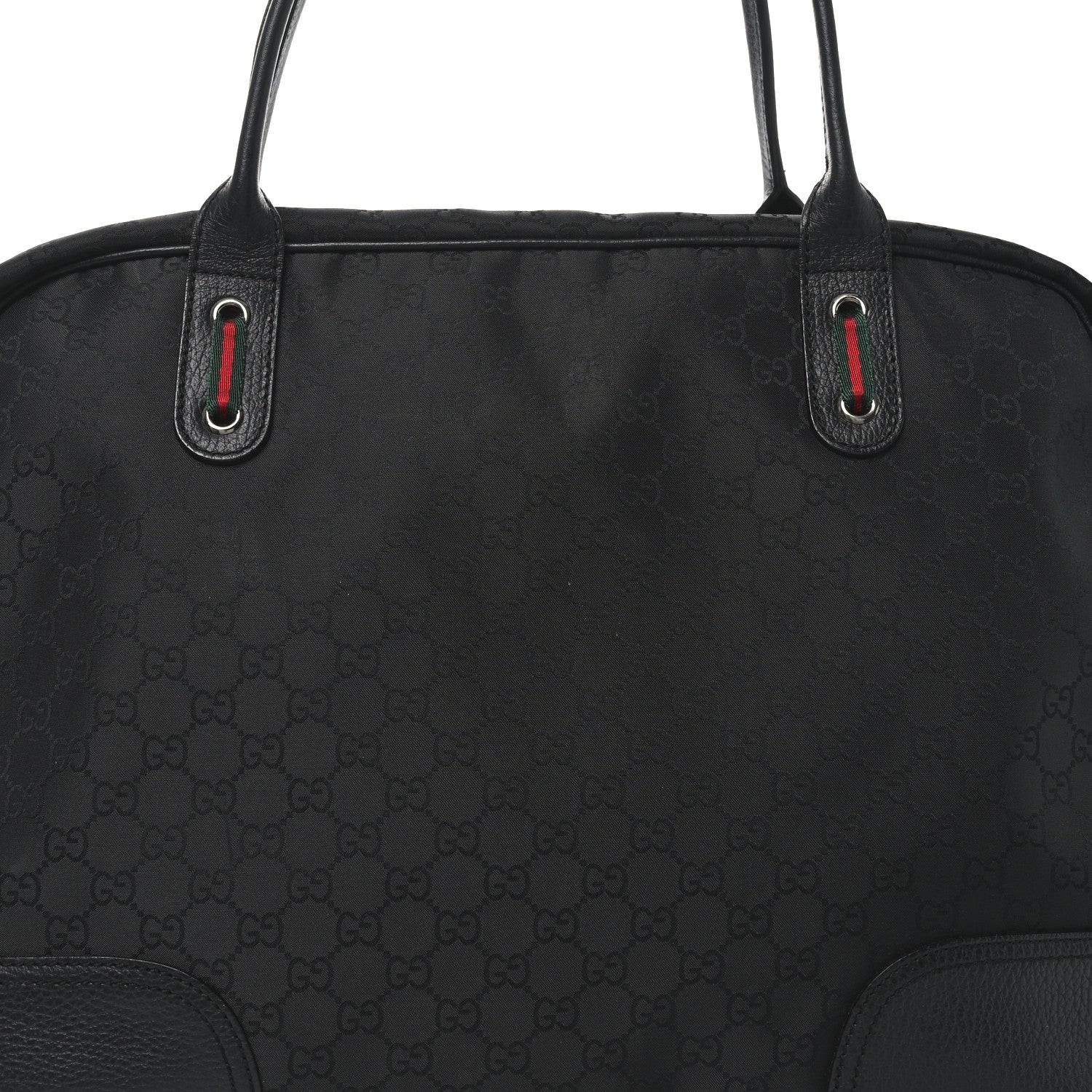 Gucci Monogram Large Princy Duffle Bag Black 8 of 10