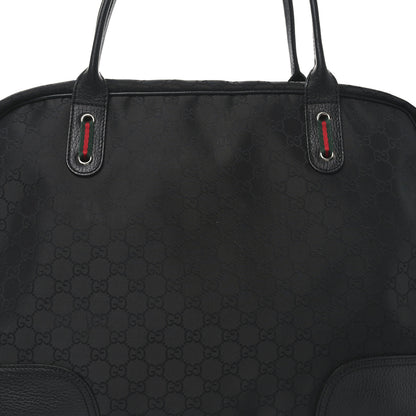 Gucci Monogram Large Princy Duffle Bag Black 8 of 10