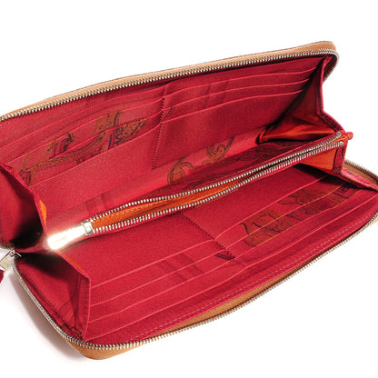Hermes Epsom Silk'in Wallet Gold 7 of 11