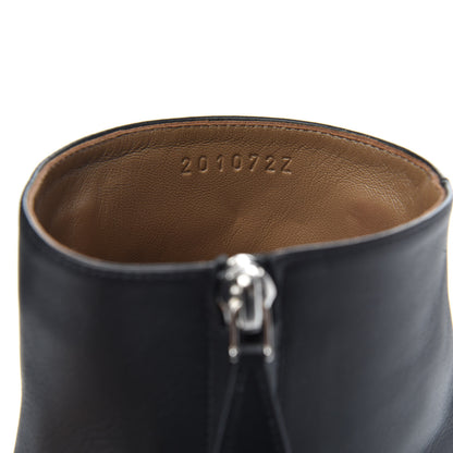 Hermes Calfskin Andrene Ankle Boots 38.5 Black 7 of 8