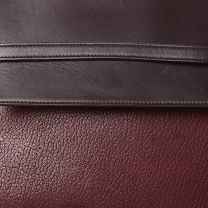 Celine Goatskin Smooth Calfskin Mini Belt Bag Burgundy 9 of 23