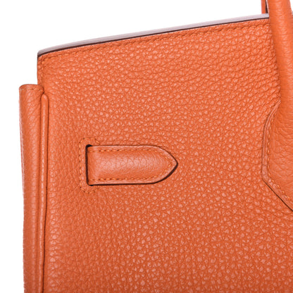 Hermes Togo Birkin 35 Orange 11 of 34