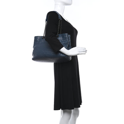 Bottega Veneta Nappa Intrecciato Medium Tote Denim 2 of 12