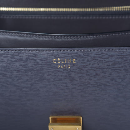 Celine Liege Calfskin Medium Classic Box Flap Bag Grey 6 of 12