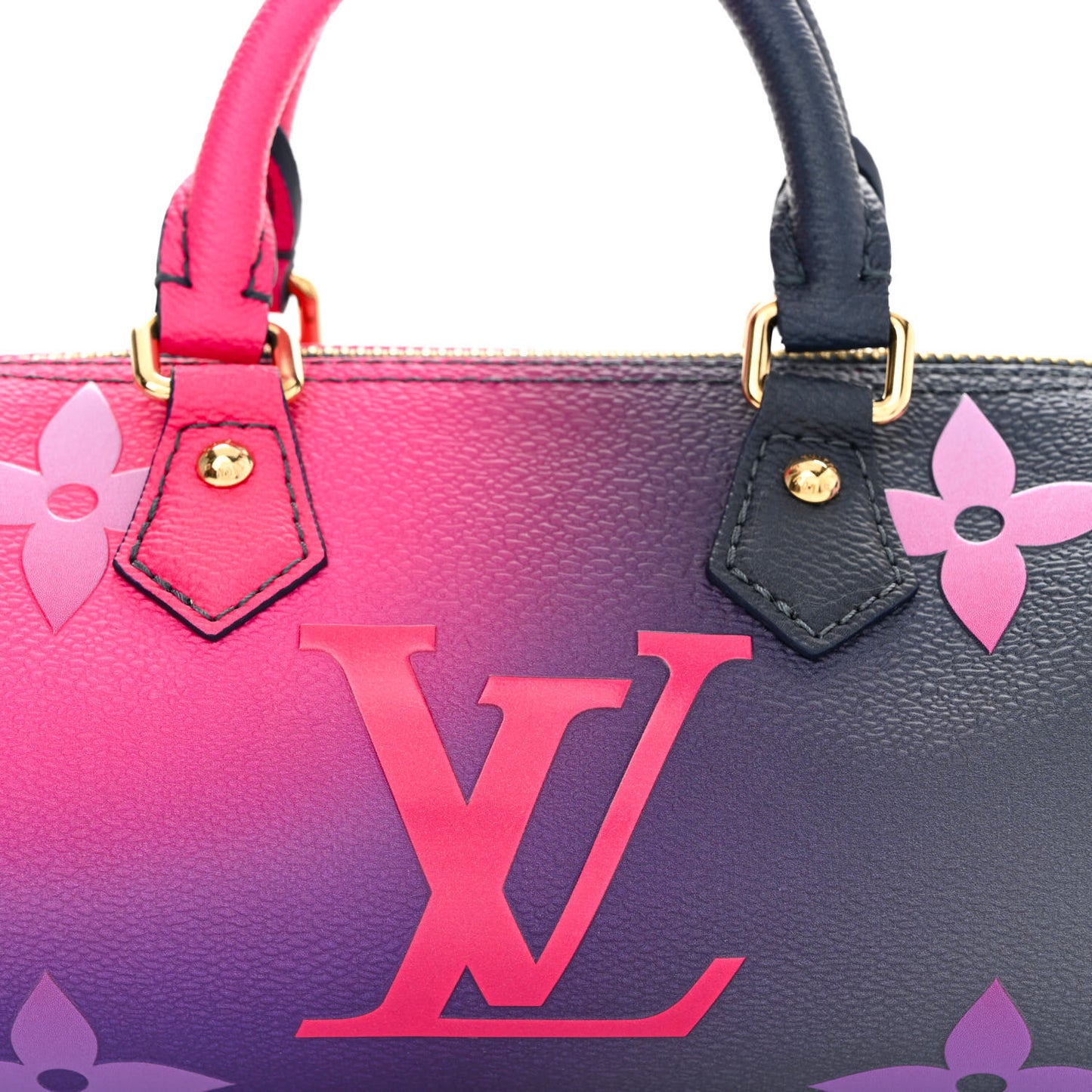 Monogram Giant Spring In The City Papillon BB Midnight Fuchsia