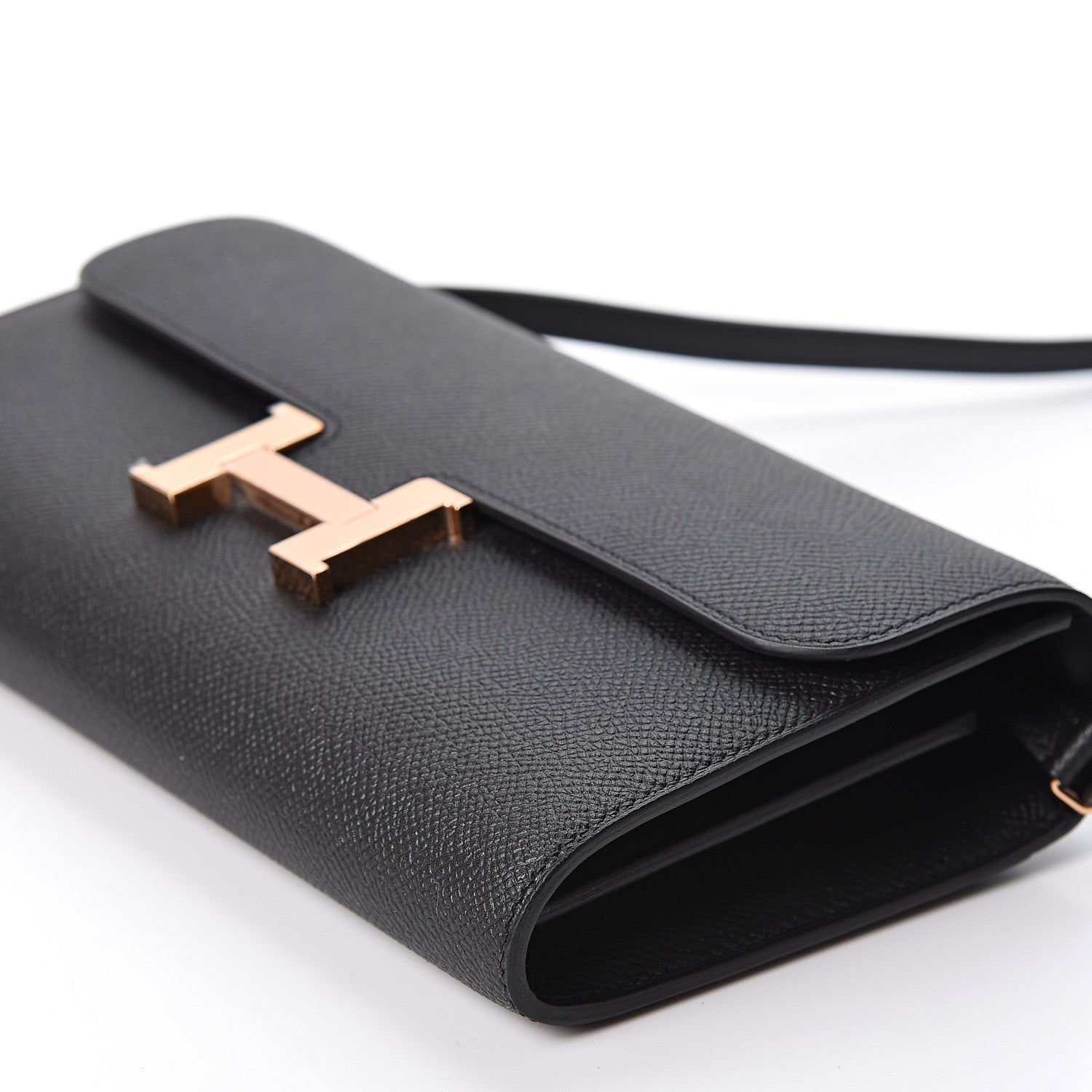 Hermes Epsom Constance Wallet To Go Black 8 of 9