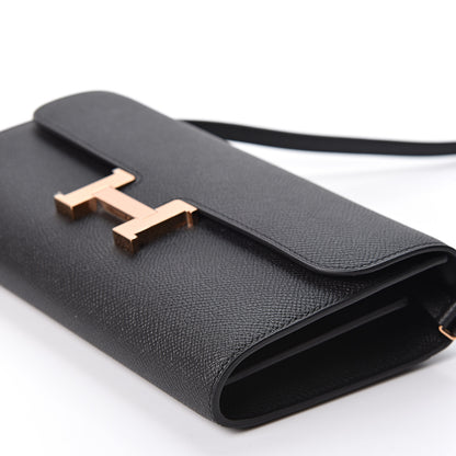 Hermes Epsom Constance Wallet To Go Black 8 of 9
