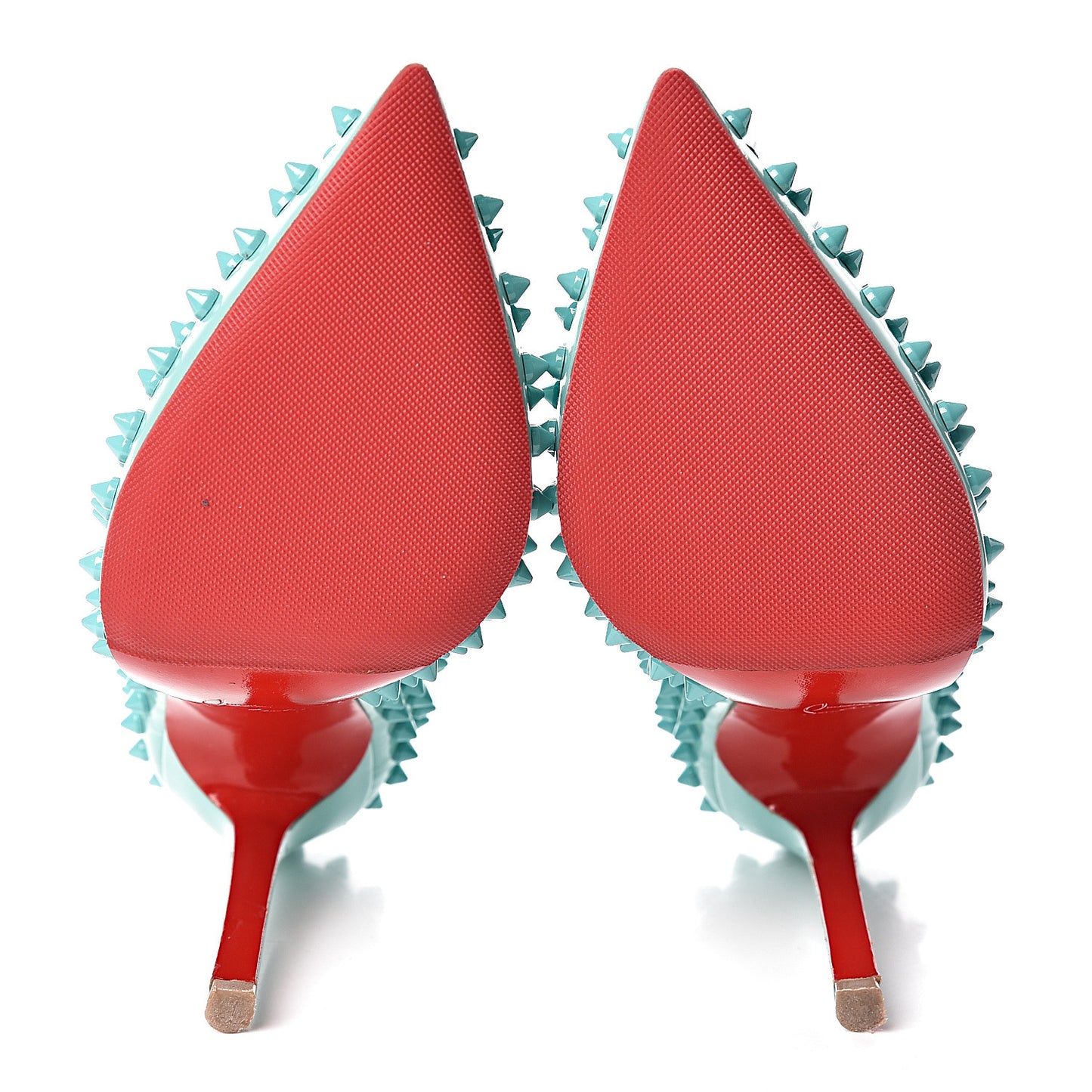 Patent Pigalle Spikes 120 Pumps 37 Aquamarine