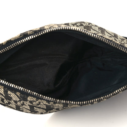 Christian Dior Monogram Mini Saddle Pochette Black 5 of 6