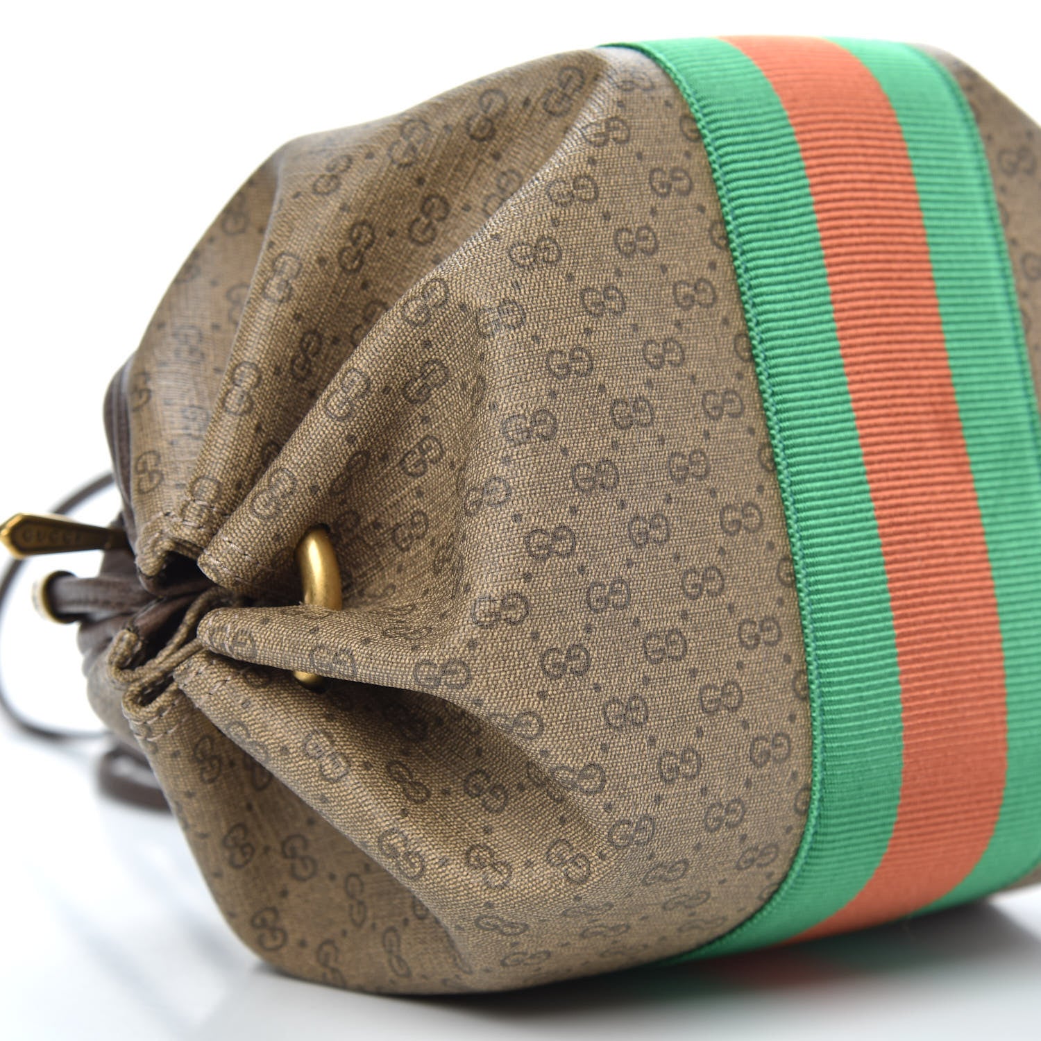 Gucci Mini Vintage GG Supreme Monogram Web Butterfly New Candy Crossbody Beige New Acero 8 of 9