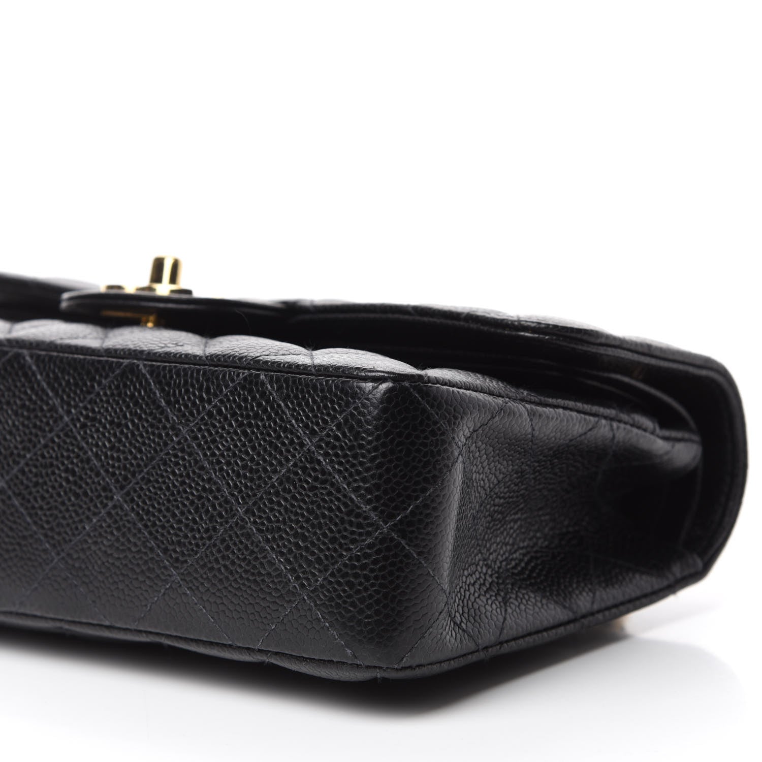 Chanel Caviar Quilted Small Double Flap Black 7 of 13