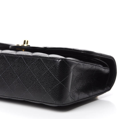 Chanel Caviar Quilted Small Double Flap Black 7 of 13