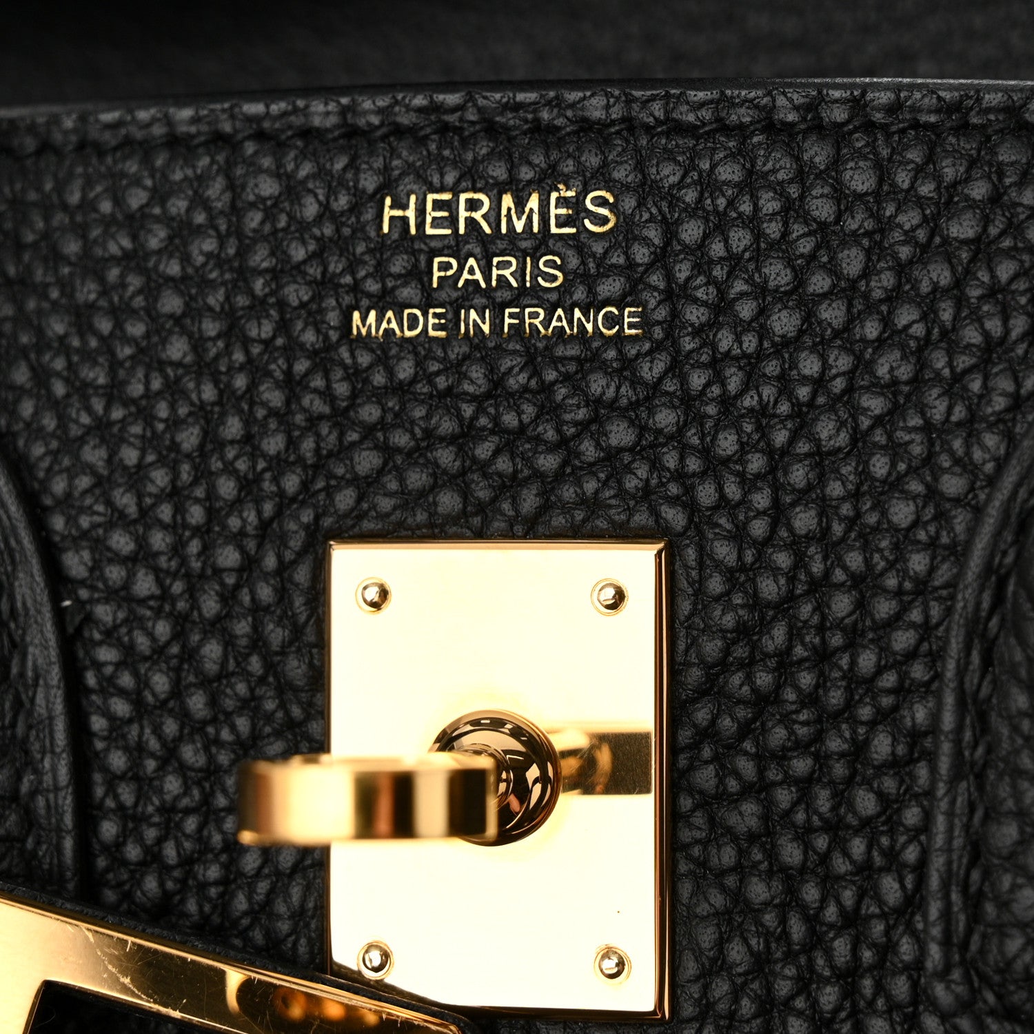 Hermes Togo Birkin 25 Black 6 of 10