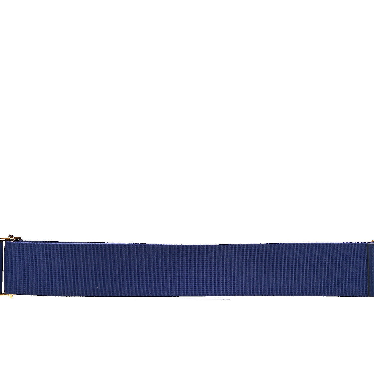 Hermes Toile Taurillon Clemence Shoulder Strap Bleu Encre 4 of 5