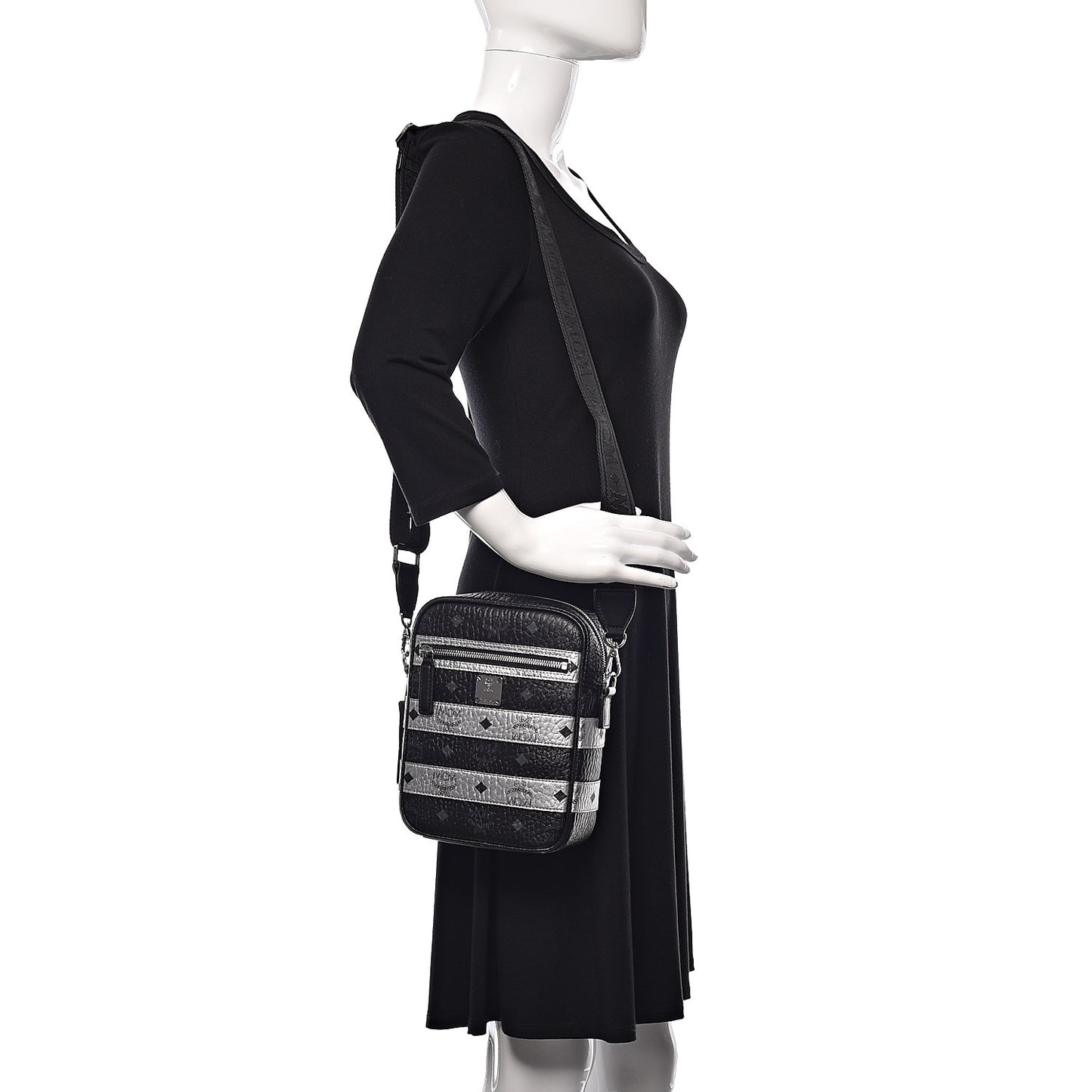 Visetos Spot Crossbody Bag Black