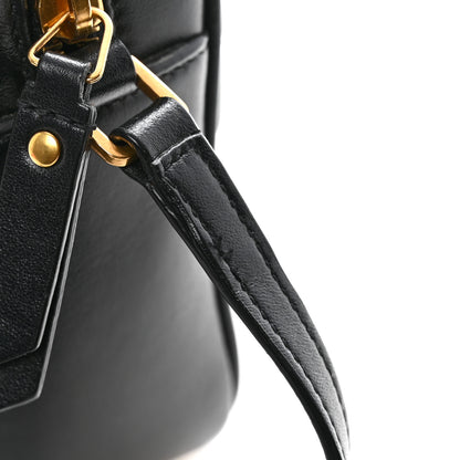 Saint Laurent Calfskin Matelasse Monogram Lou Camera Bag Black 12 of 12