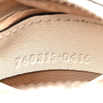 Gucci Sakai Be Green Calfskin Diagonal Stitched Mini Blondie Vertical Shoulder Bag Mystic White 7 of 13