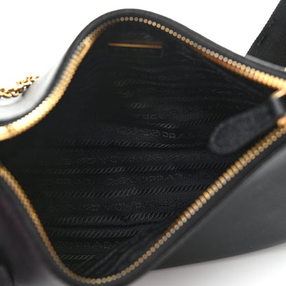 Prada Saffiano Lux Re-Edition 2005 Shoulder Bag Black 5 of 13