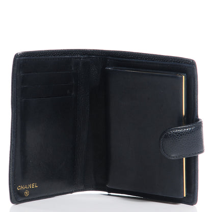 Chanel Caviar CC French Wallet Black 5 of 8