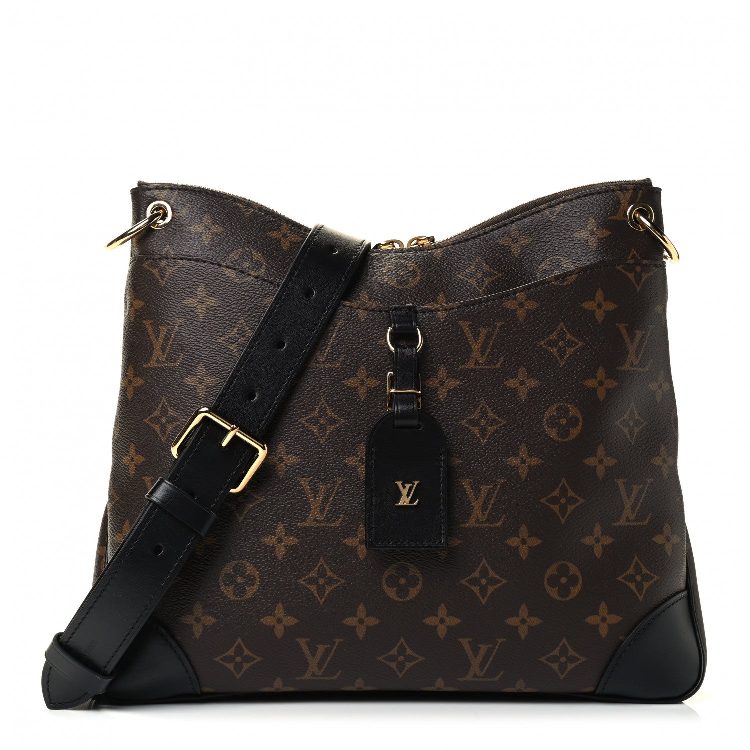 Louis Vuitton Monogram Odeon MM Black 1 of 4