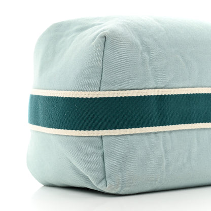 Hermes Canvas Small Bride-A-Brac Pouch Eucalyptus 7 of 8