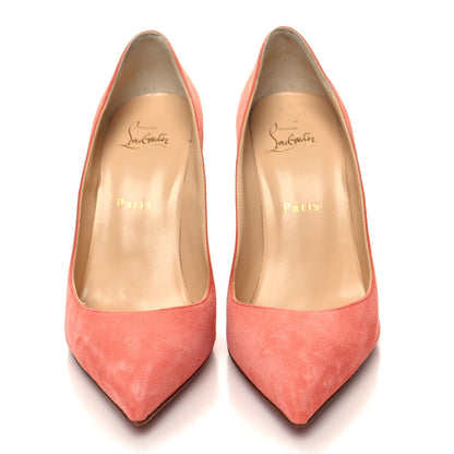 Christian Louboutin Suede Pigalle Follies 100 Pumps 38 Charlotte 2 of 7