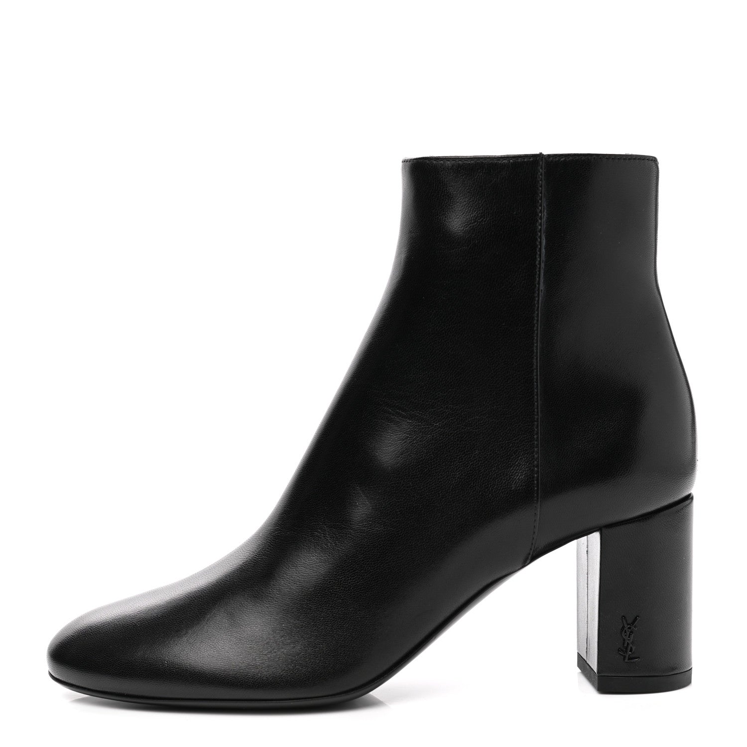 Saint Laurent Nappa Loulou Ankle Zip Boot 35 Black 1 of 9