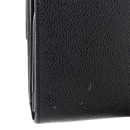 Chanel Caviar Timeless CC French Long Wallet Black 19 of 19