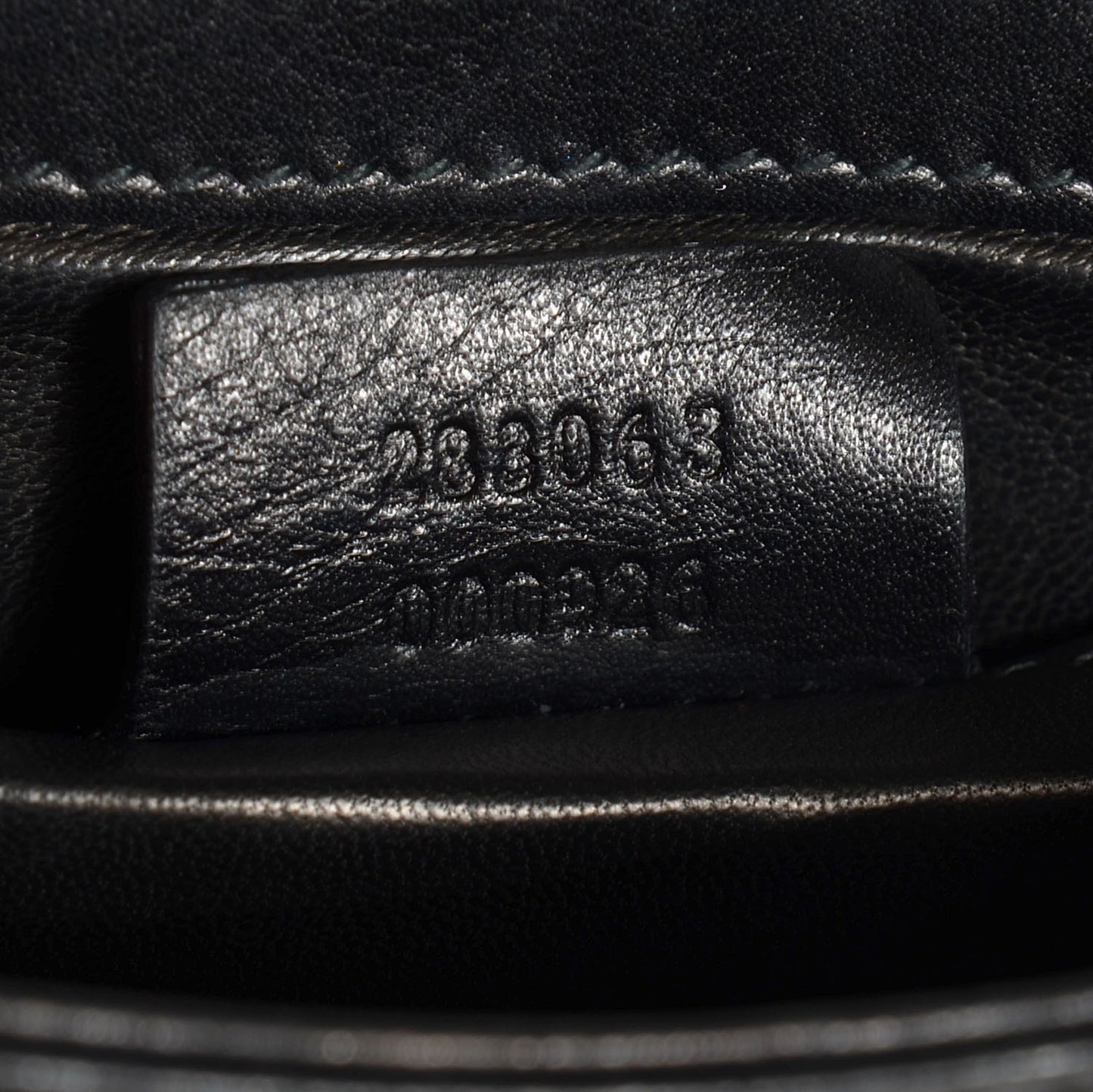 Calfskin Medium Emily Shoulder Bag Black