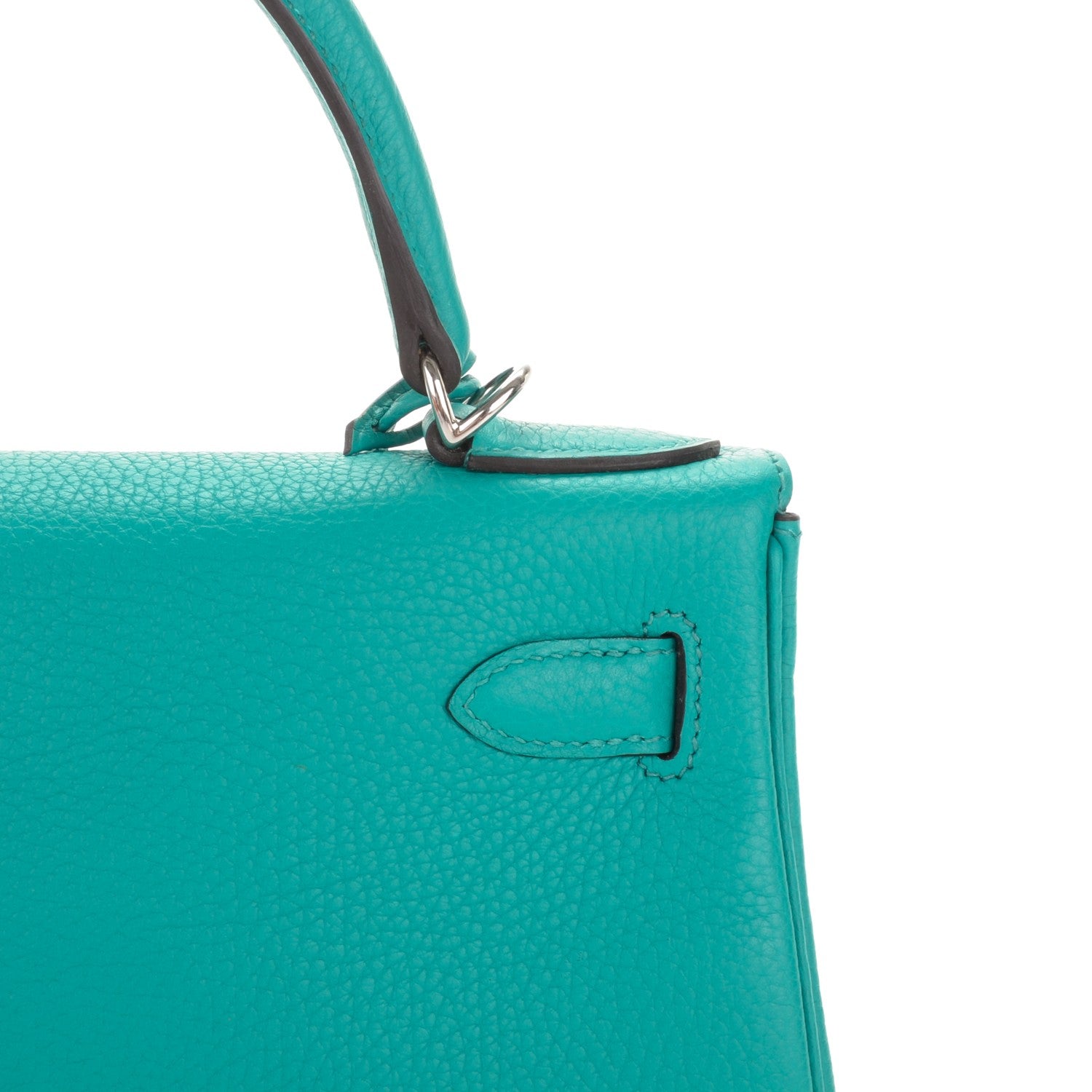 Hermes Taurillon Clemence Kelly Retourne 28 Bleu Paon 12 of 26