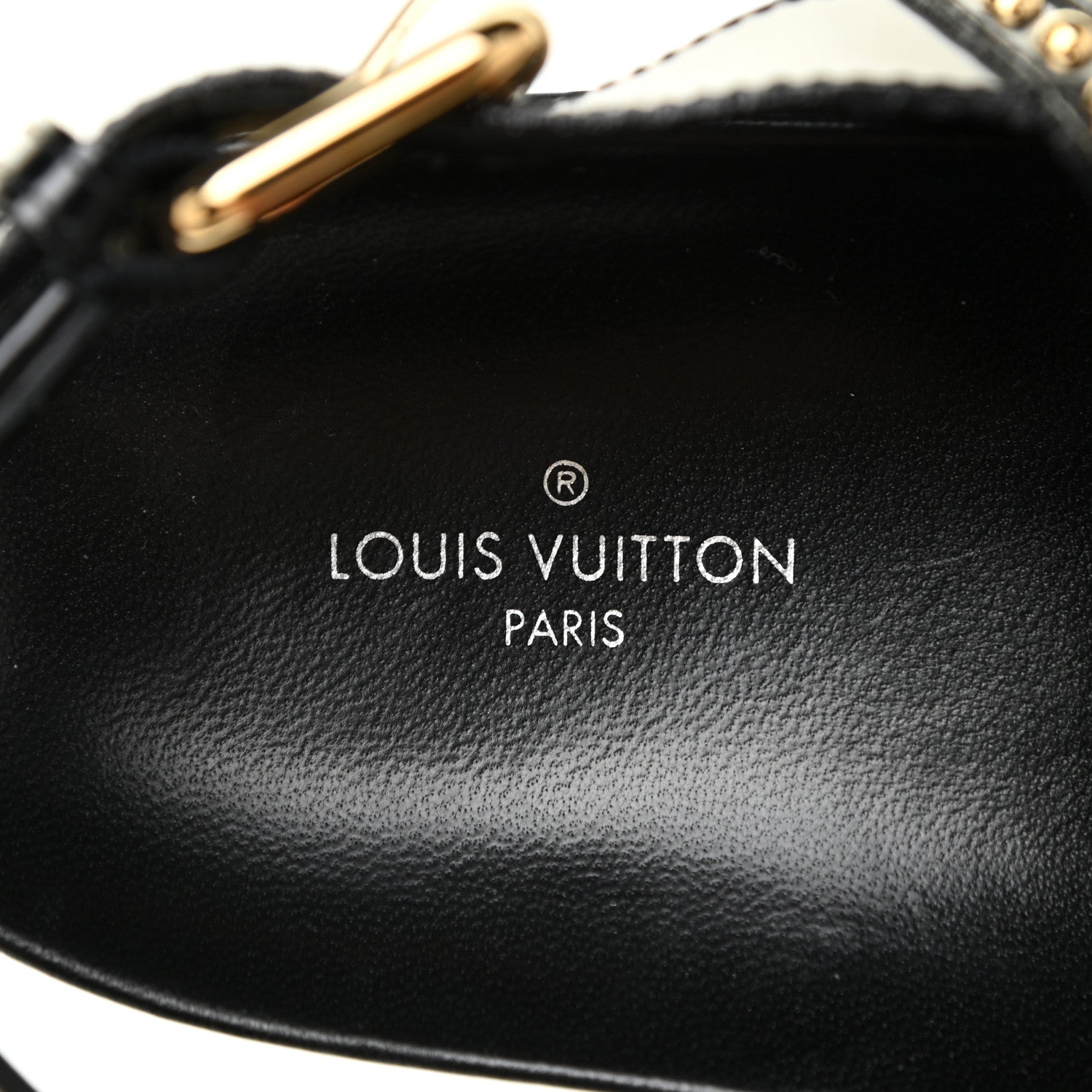 Louis Vuitton Calfskin Monogram Laureate Platform Sandals 39 Black 10 of 11