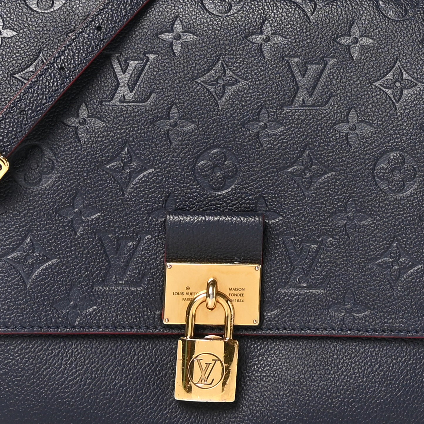Empreinte Marignan Marine Rouge
