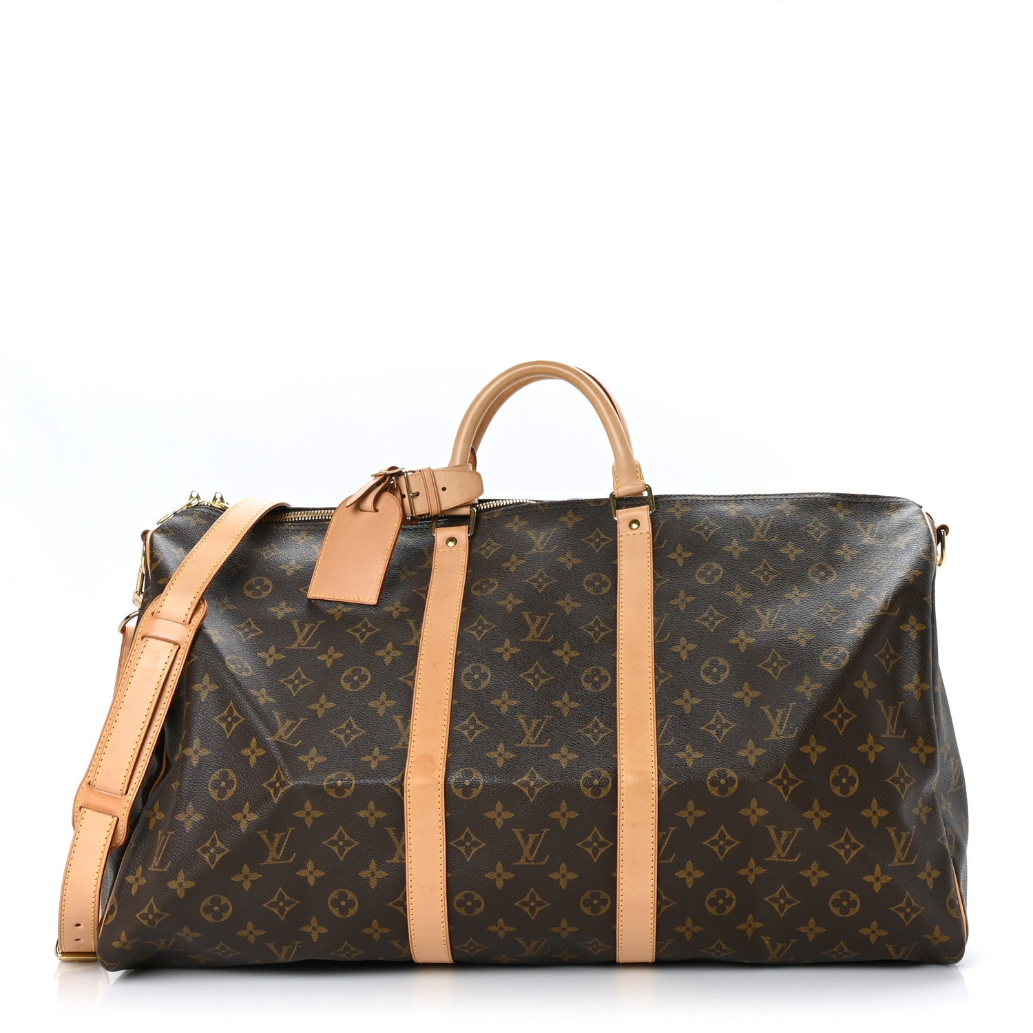 Louis Vuitton Monogram Keepall Bandouliere 55 1 of 11
