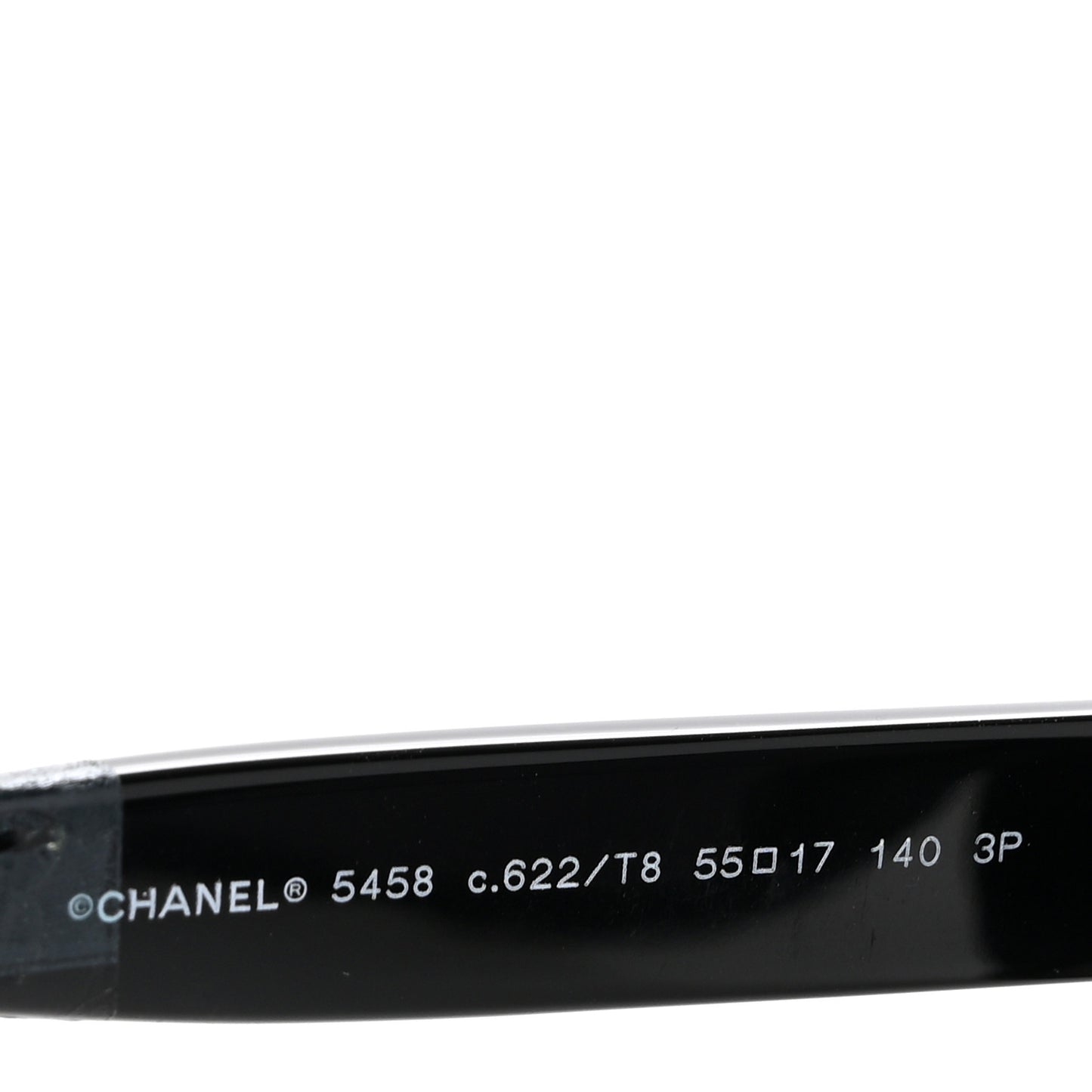 Acetate Pantos Logo Polarized Sunglasses 5458 Black