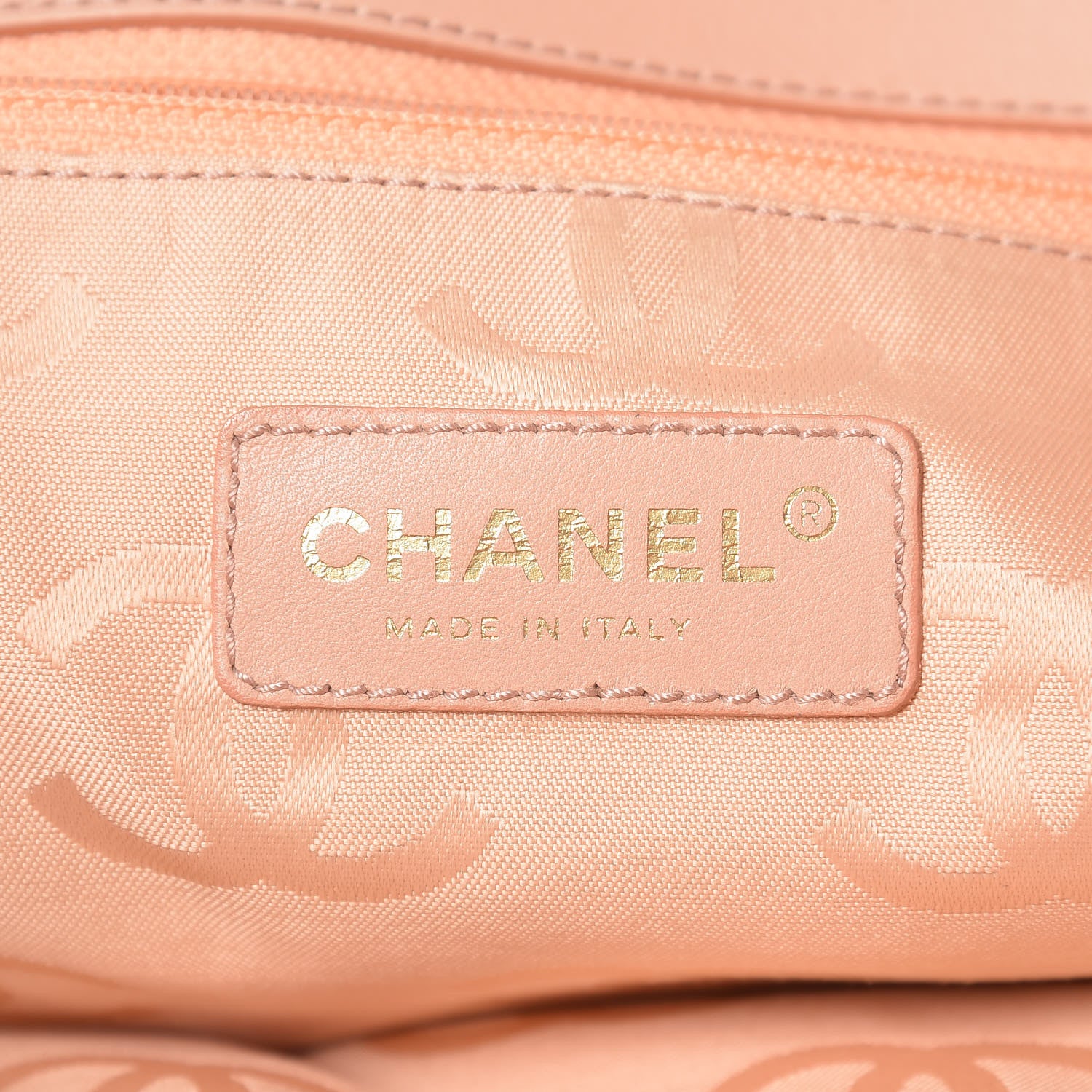 Chanel Straw Raffia Tote Pink 6 of 13