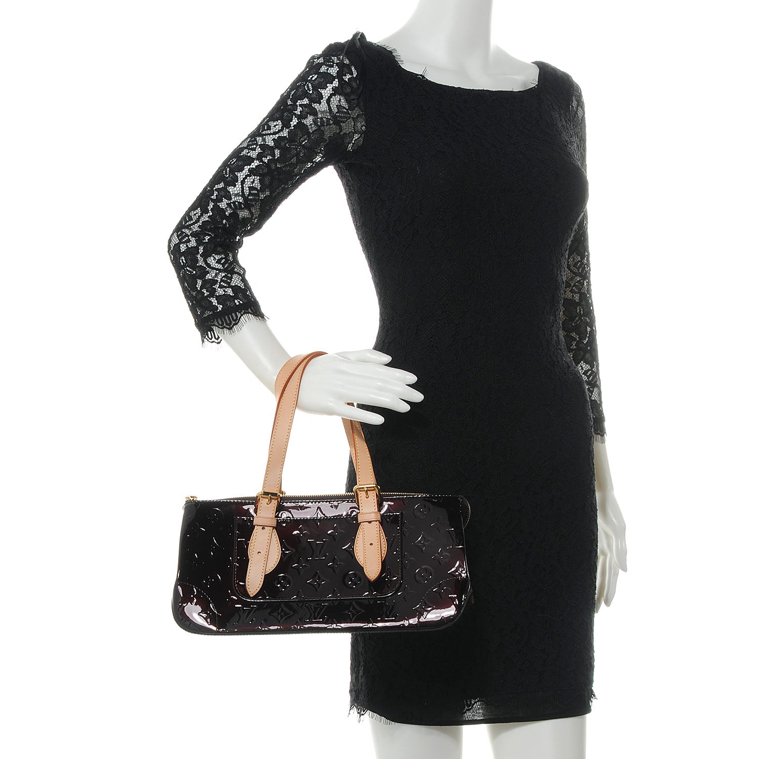 Louis Vuitton Vernis Rosewood Ave Amarante 2 of 7