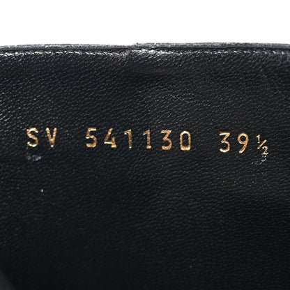 Saint Laurent Nappa Vendome Loulou Ankle Zip Boots 39.5 Black 9 of 12