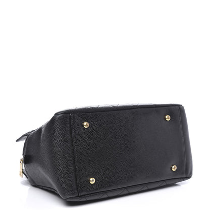 Chanel Caviar Quilted Petit Timeless Tote PTT Black 3 of 15